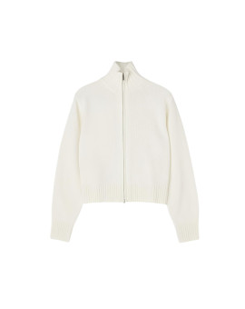 Кардиган с двойной молнией