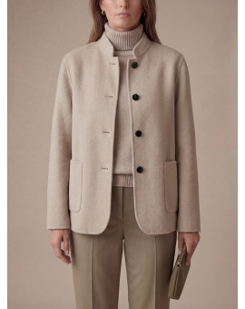 Жакет-полупальто из кашемира