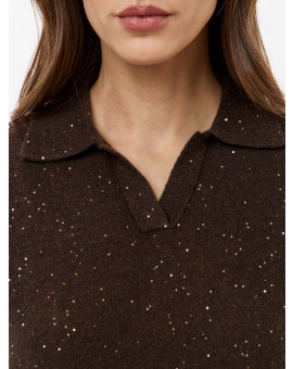 Поло из кашемира с блеском